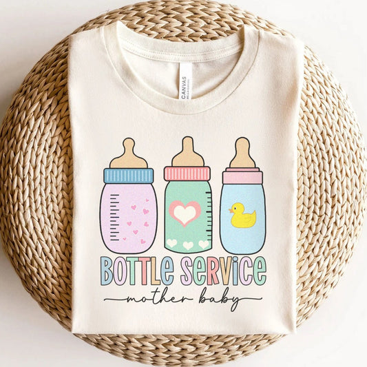 Bottle Service Mother Baby Unit T-Shirt