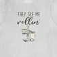 They See Me Rollin' Portable Xray T-Shirt