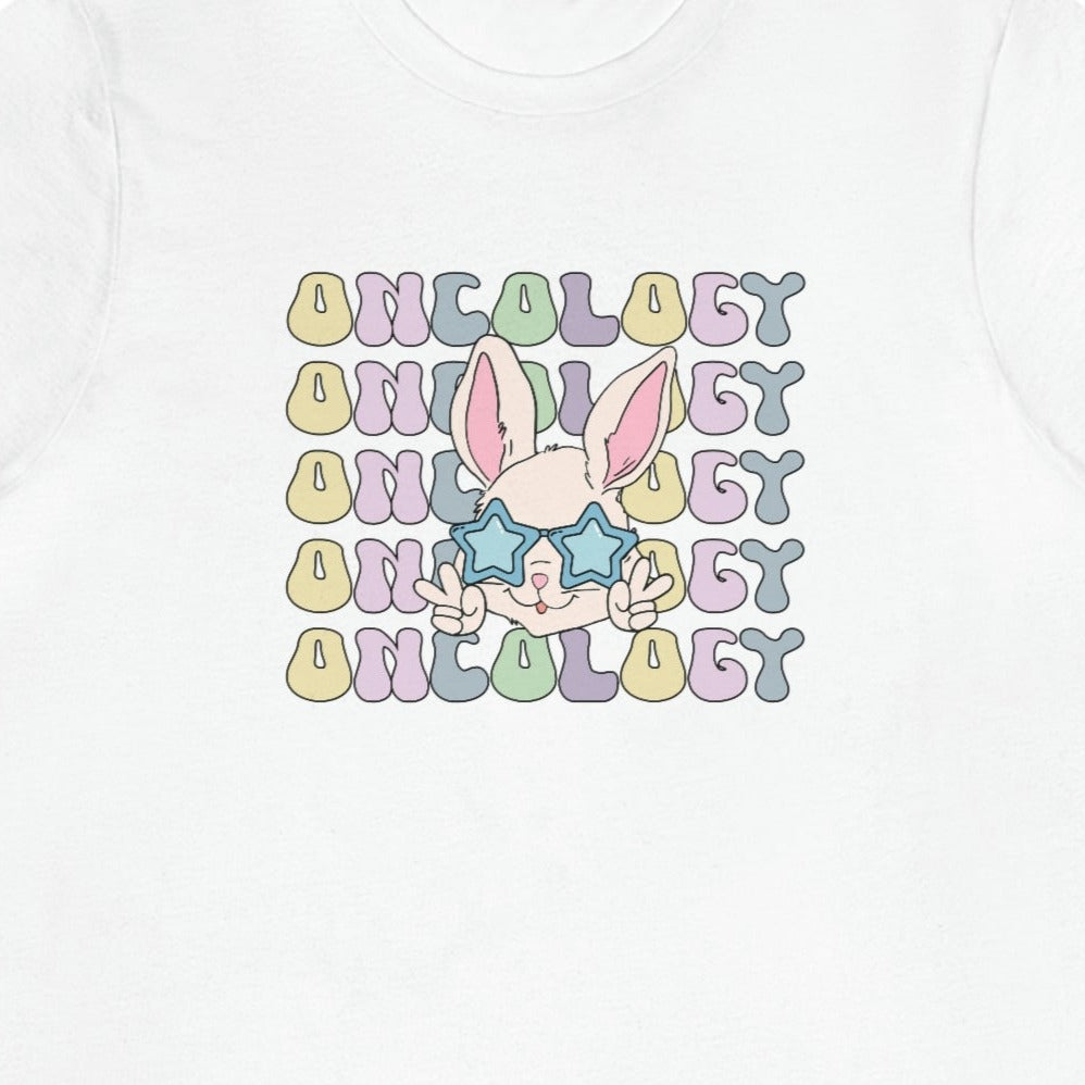 Retro Oncology Easter Bunny T-Shirt