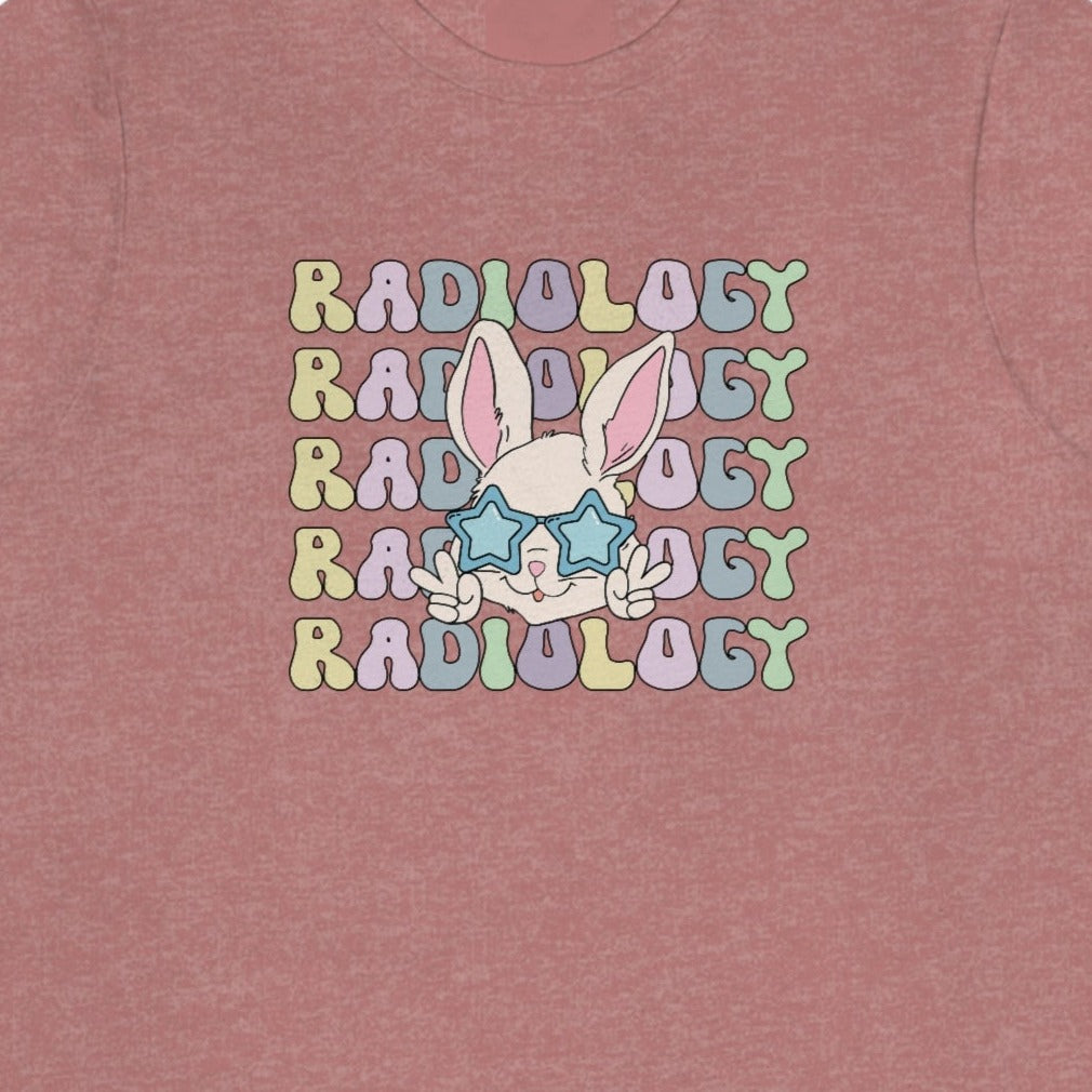 Retro Radiology Easter Bunny T-shirt