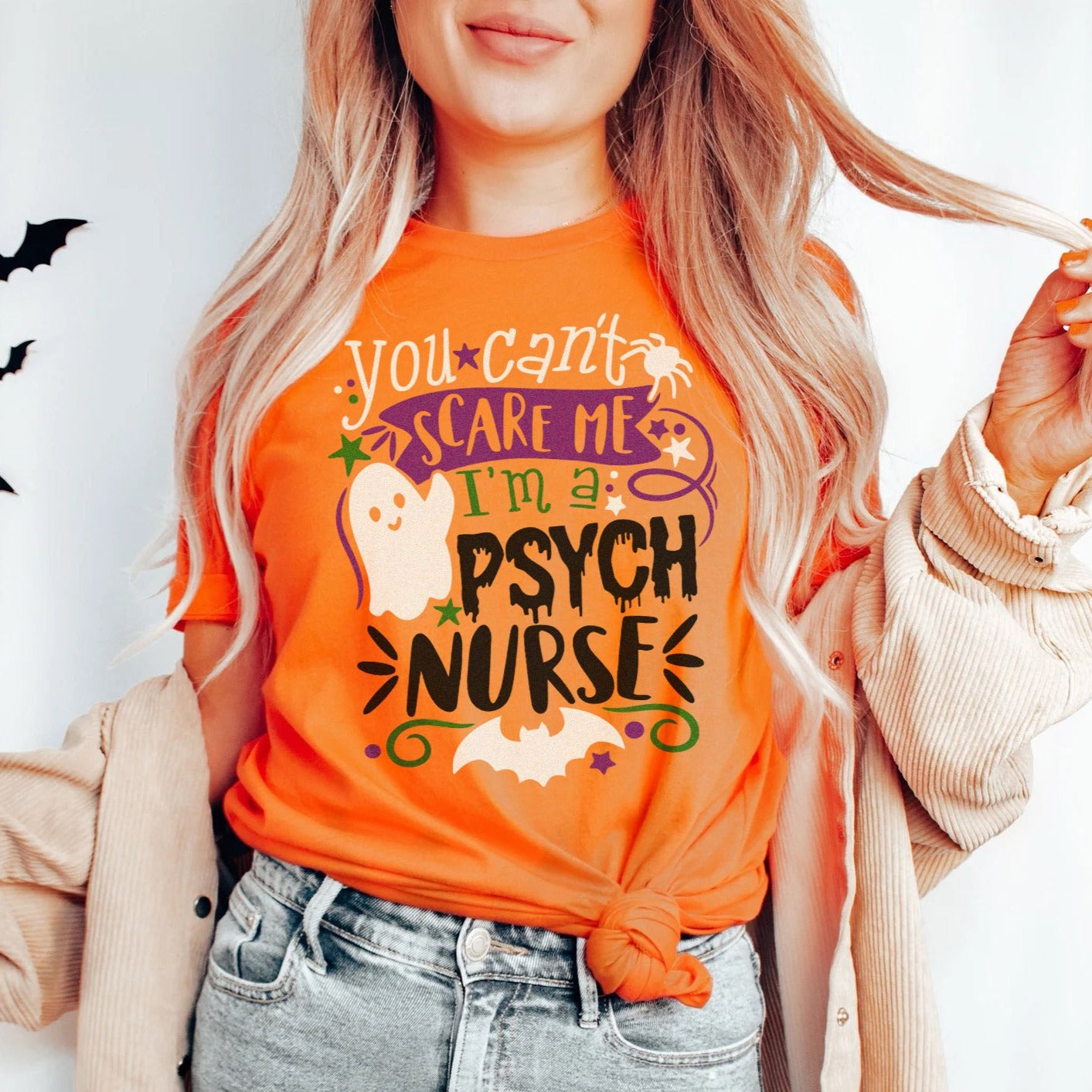 Can't Scare a Psych Nurse T-shirt