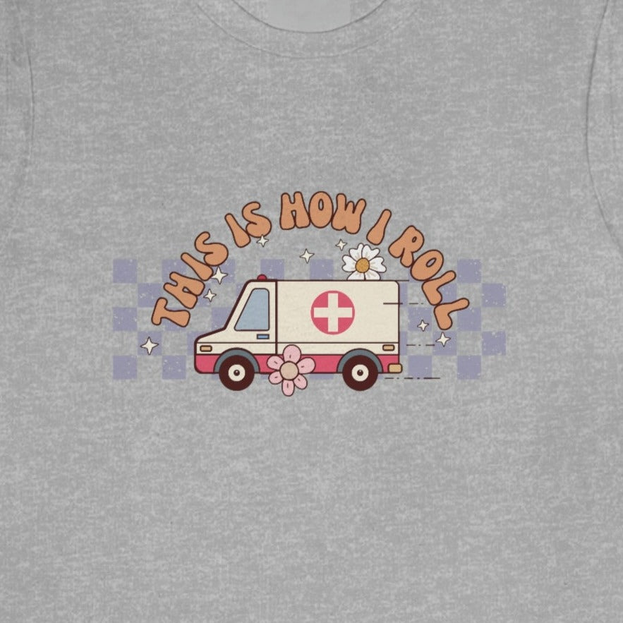 Retro How I Roll EMS T-Shirt