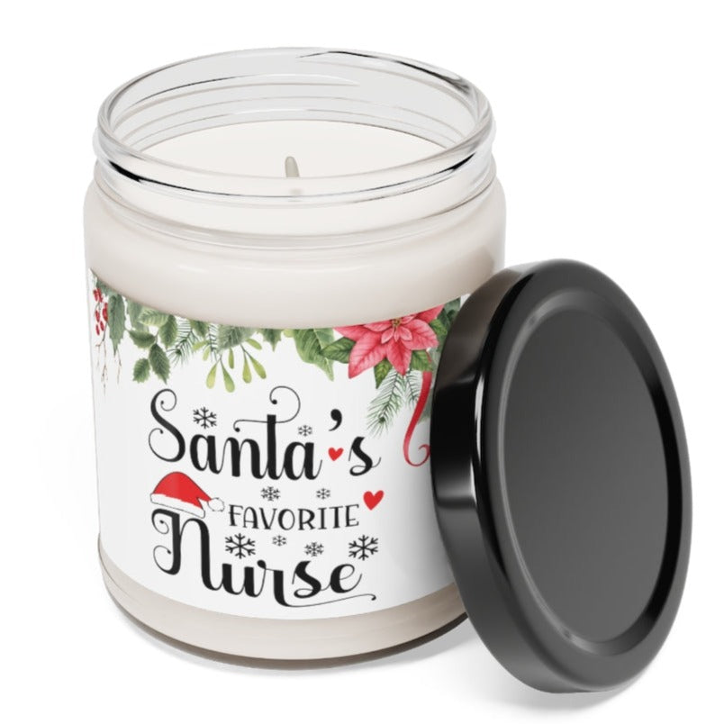 Santa's Favorite Nurse 9 oz. Scented Candle