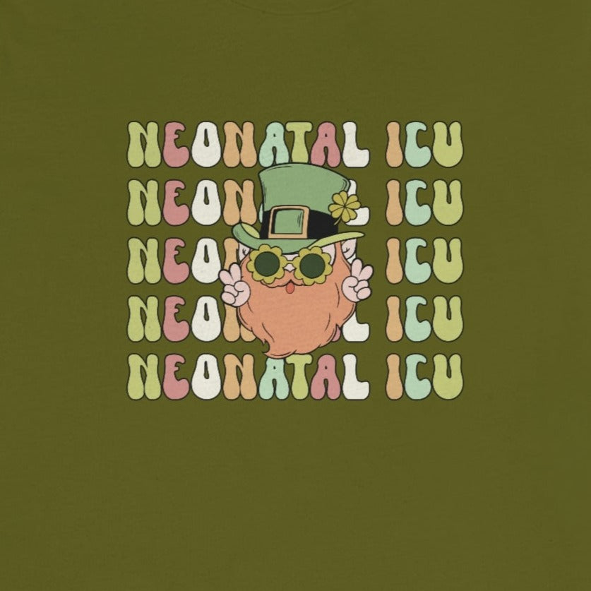 Retro NICU Leprechaun T-Shirt