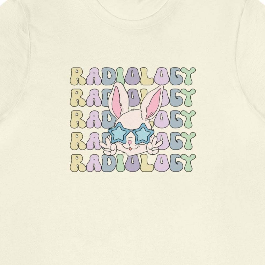 Retro Radiology Easter Bunny T-shirt