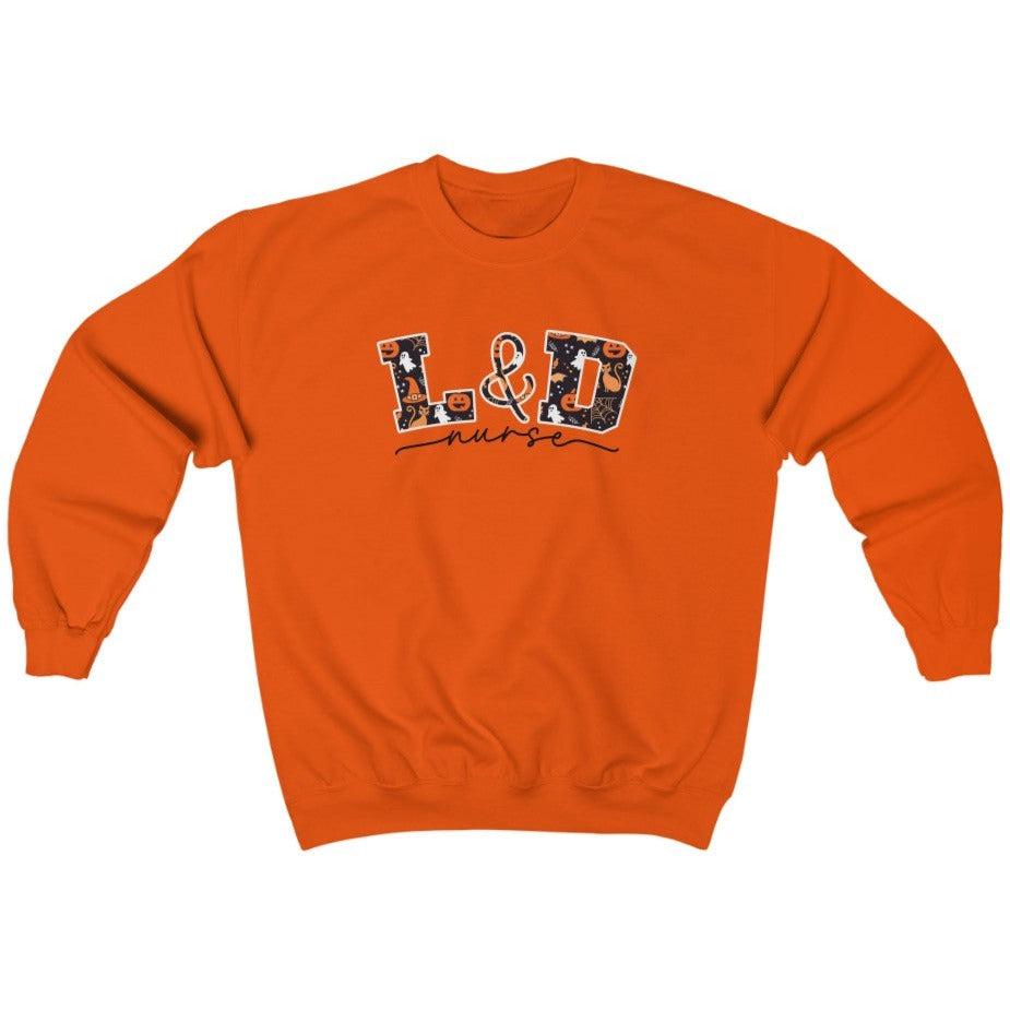 L&D Nurse Halloween Sweatshirt