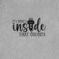 It's What's Inside that Counts Ultrasound T-Shirt