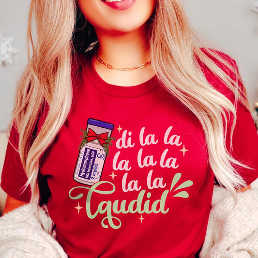 Di La La Laudid Christmas T-Shirt