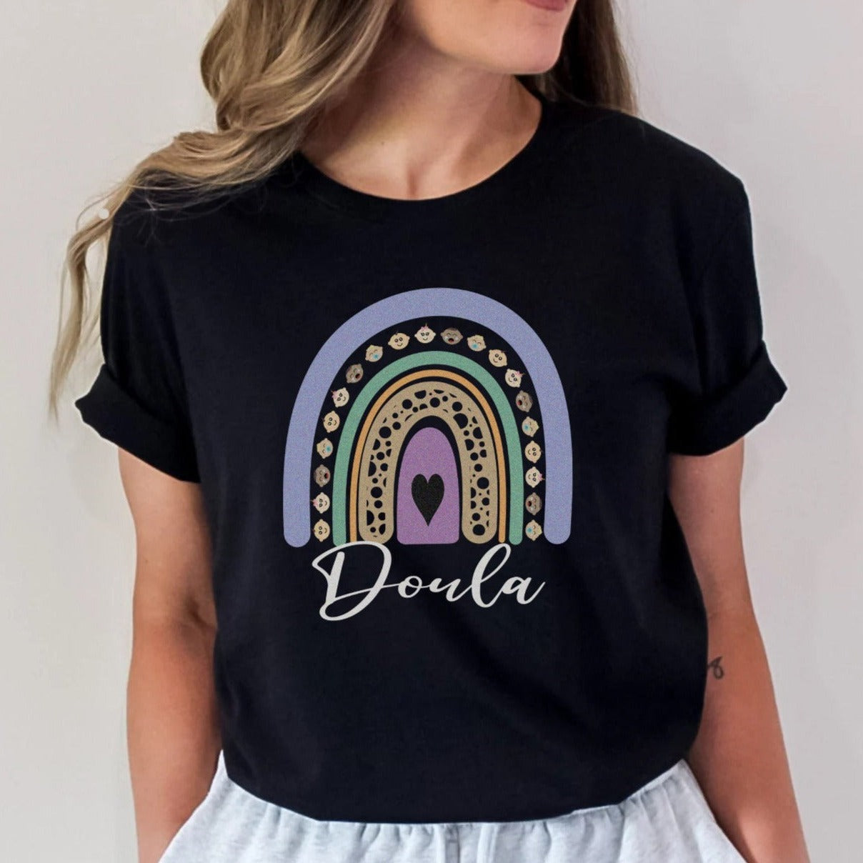 Doula Rainbow T-Shirt