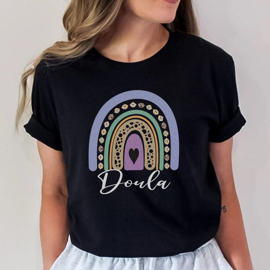 Doula Rainbow T-Shirt