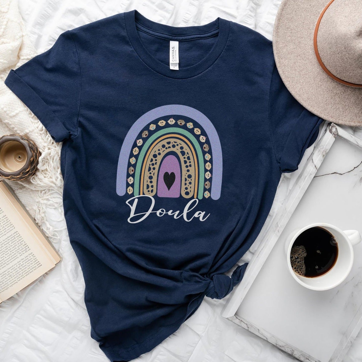 Doula Rainbow T-Shirt