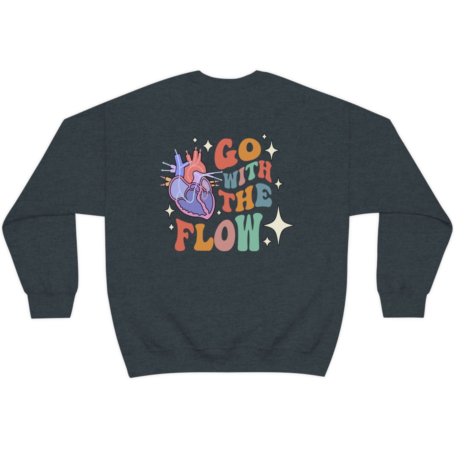 Retro Go with the (Heart) Flow Sweatshirt