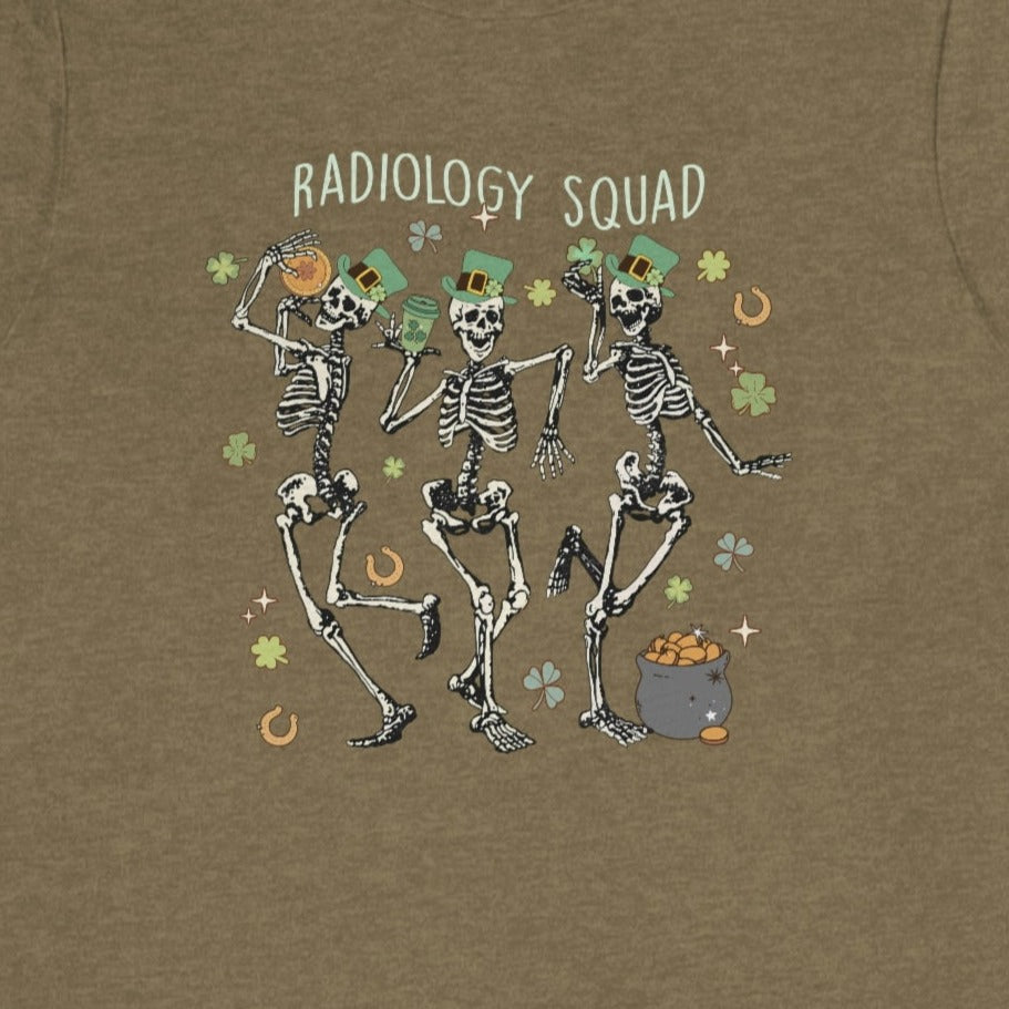 Radiology Squad St Patricks Day T-shirt