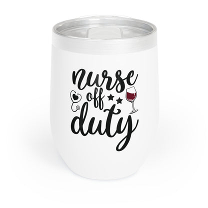 Nurse Off Duty Insulated Wine Tumbler