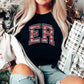 ER Christmas Letterman T-Shirt