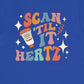 Retro Scan 'Til it Hertz (Back Design) T-Shirt