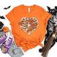 Halloween Floral Rib Cage T-Shirt