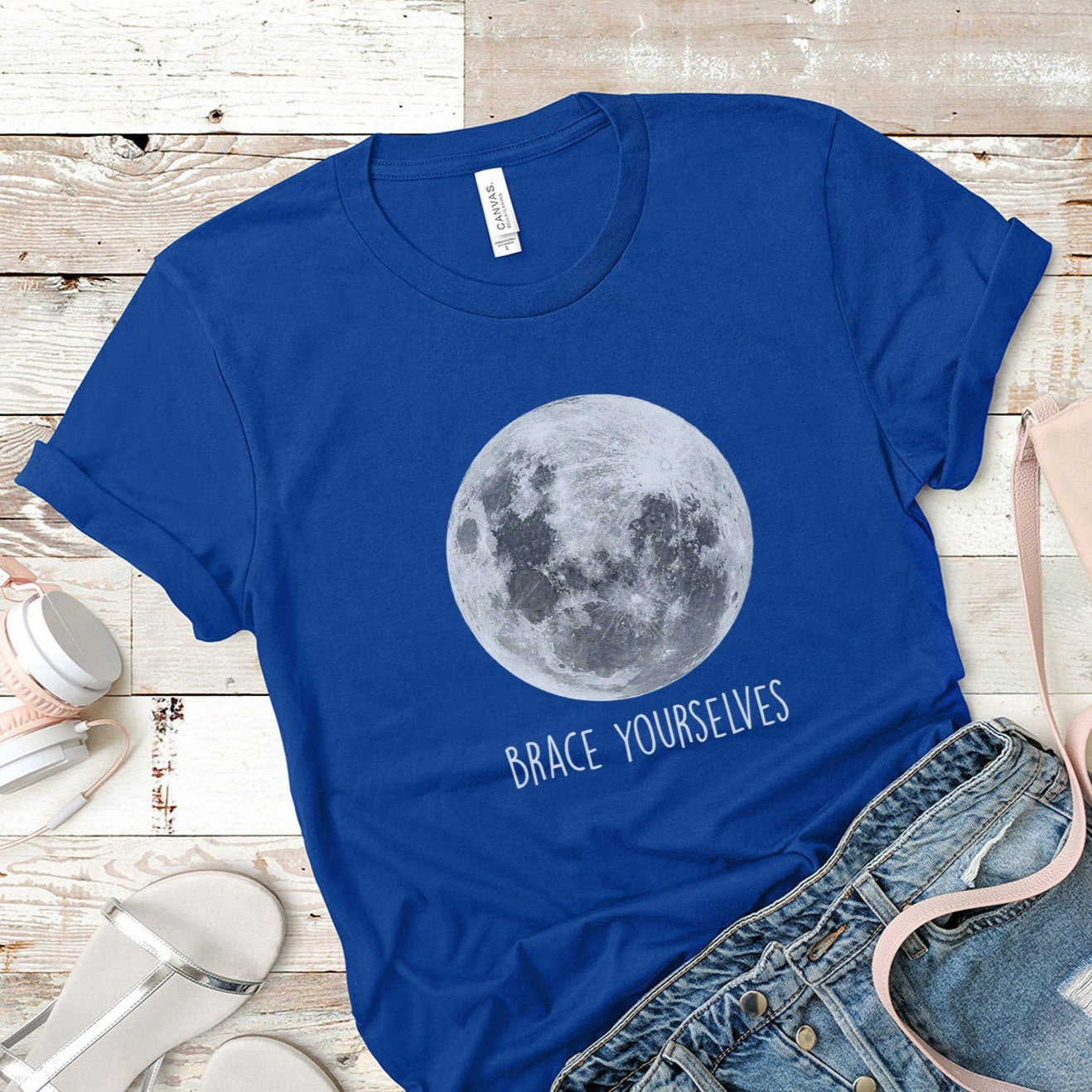 Full Moon Brace Yourselves T-shirt