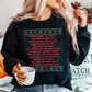 Funny Nurse Christmas Poem Ugly Sweater