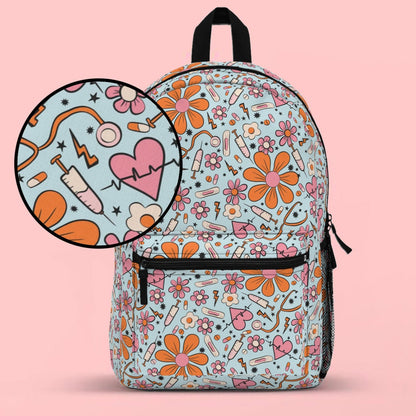 Retro Medical Doodles Backpack