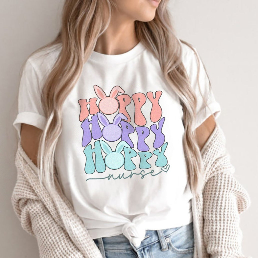 Retro Hoppy Nurse T-Shirt