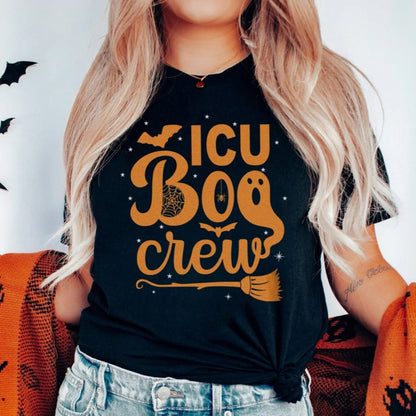 ICU Boo Crew T-Shirt