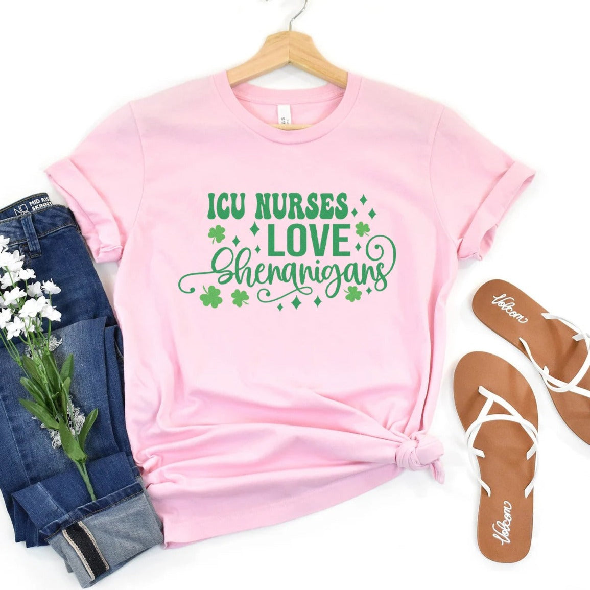 ICU Nurses Love Shenanigans T-Shirt
