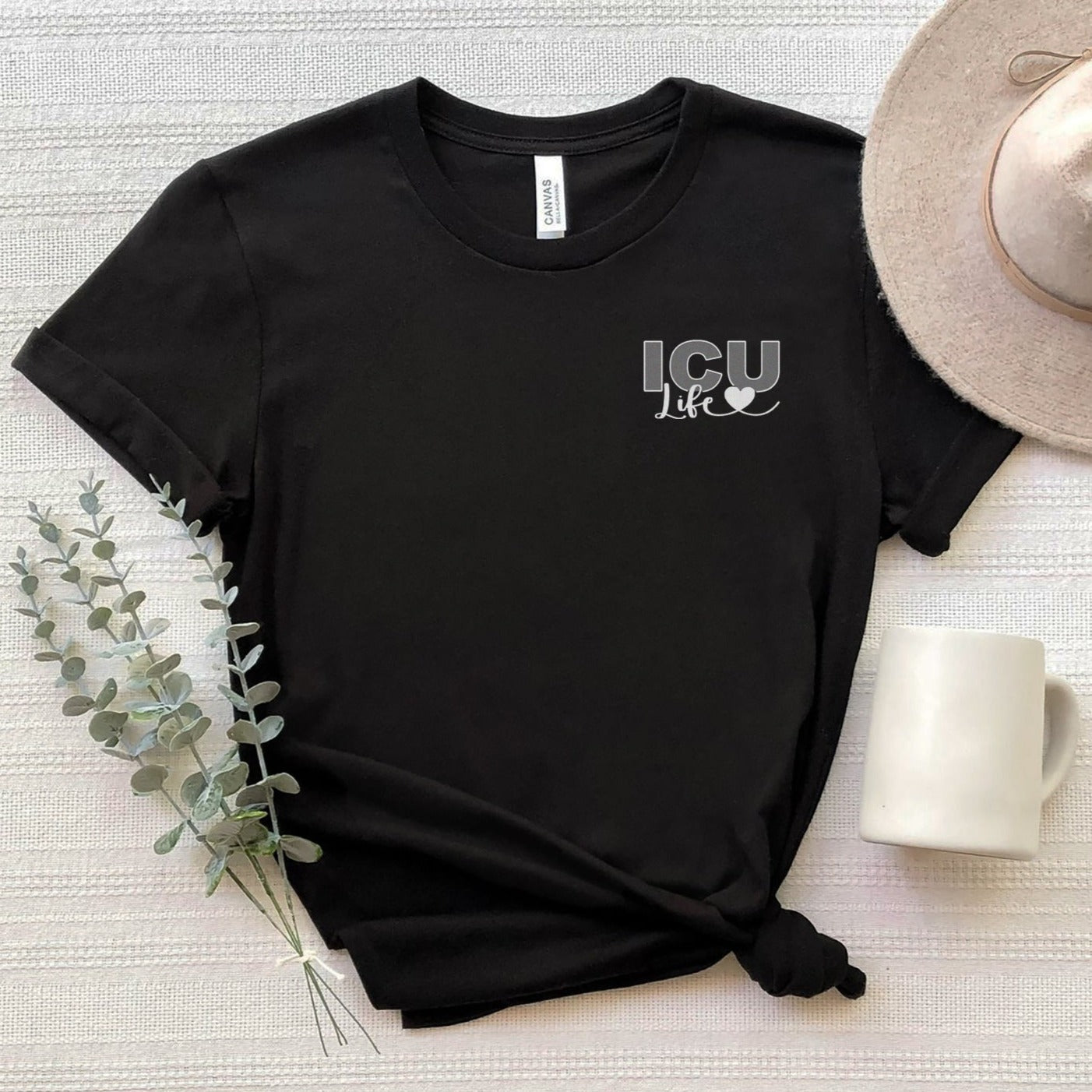 ICU Squad Goals - Design on Back T-Shirt