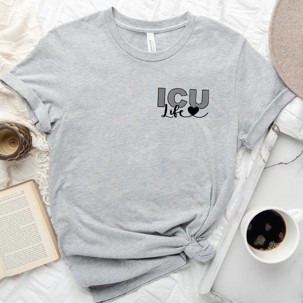 ICU Squad Goals - Design on Back T-Shirt