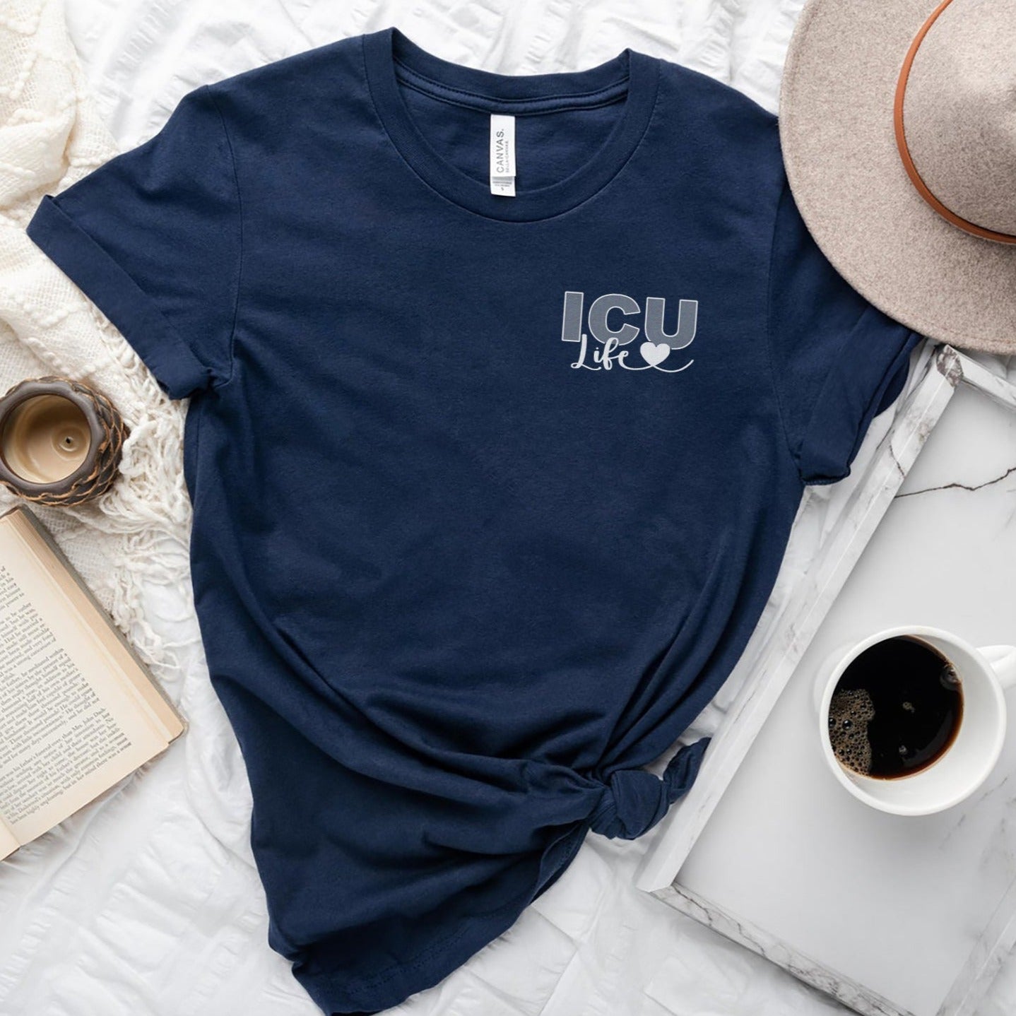 ICU Squad Goals - Design on Back T-Shirt