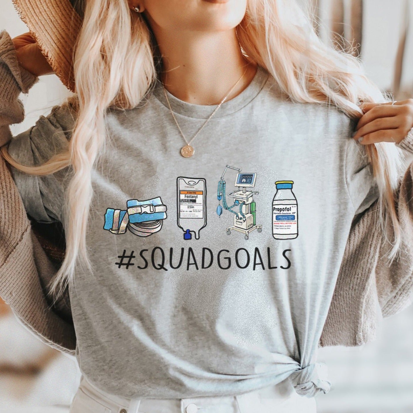 ICU Squad Goals T-Shirt
