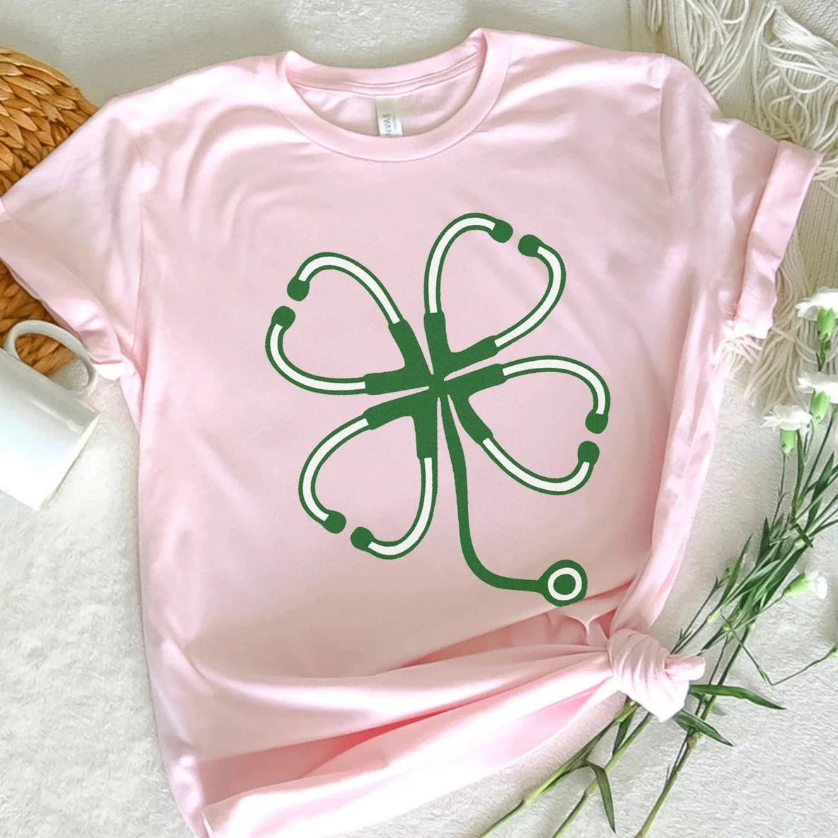 Stethoscope Clover T-Shirt