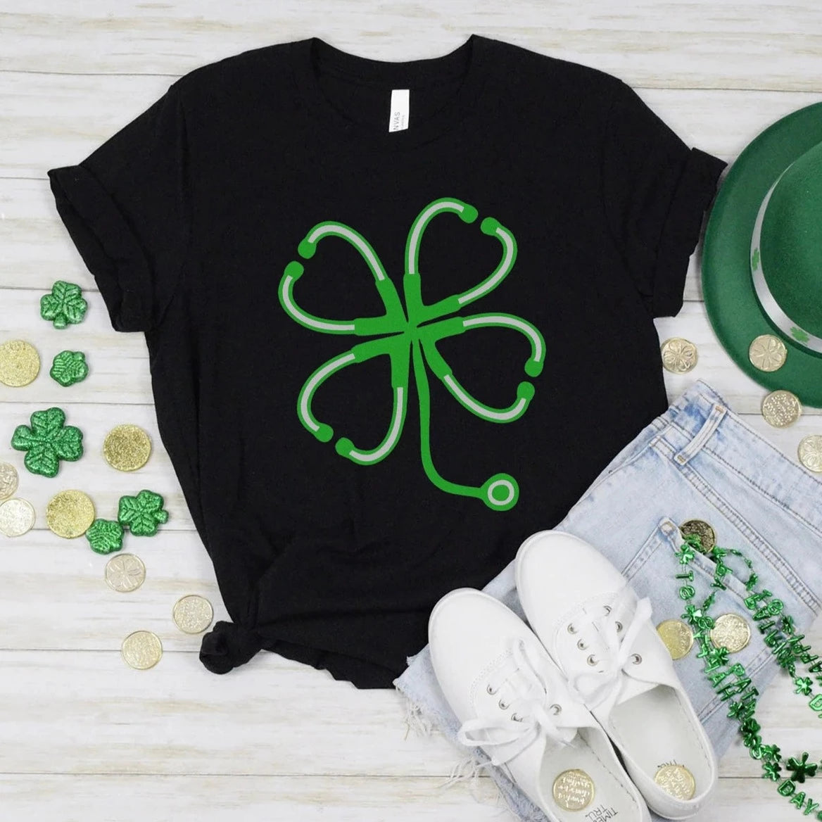 Stethoscope Clover T-Shirt