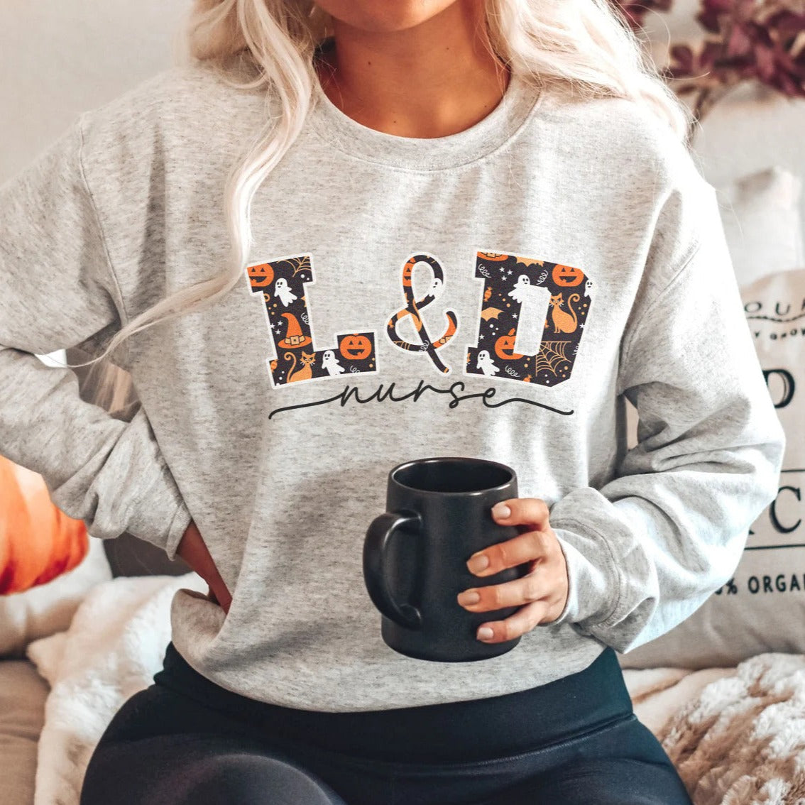 L&D Nurse Halloween Sweatshirt