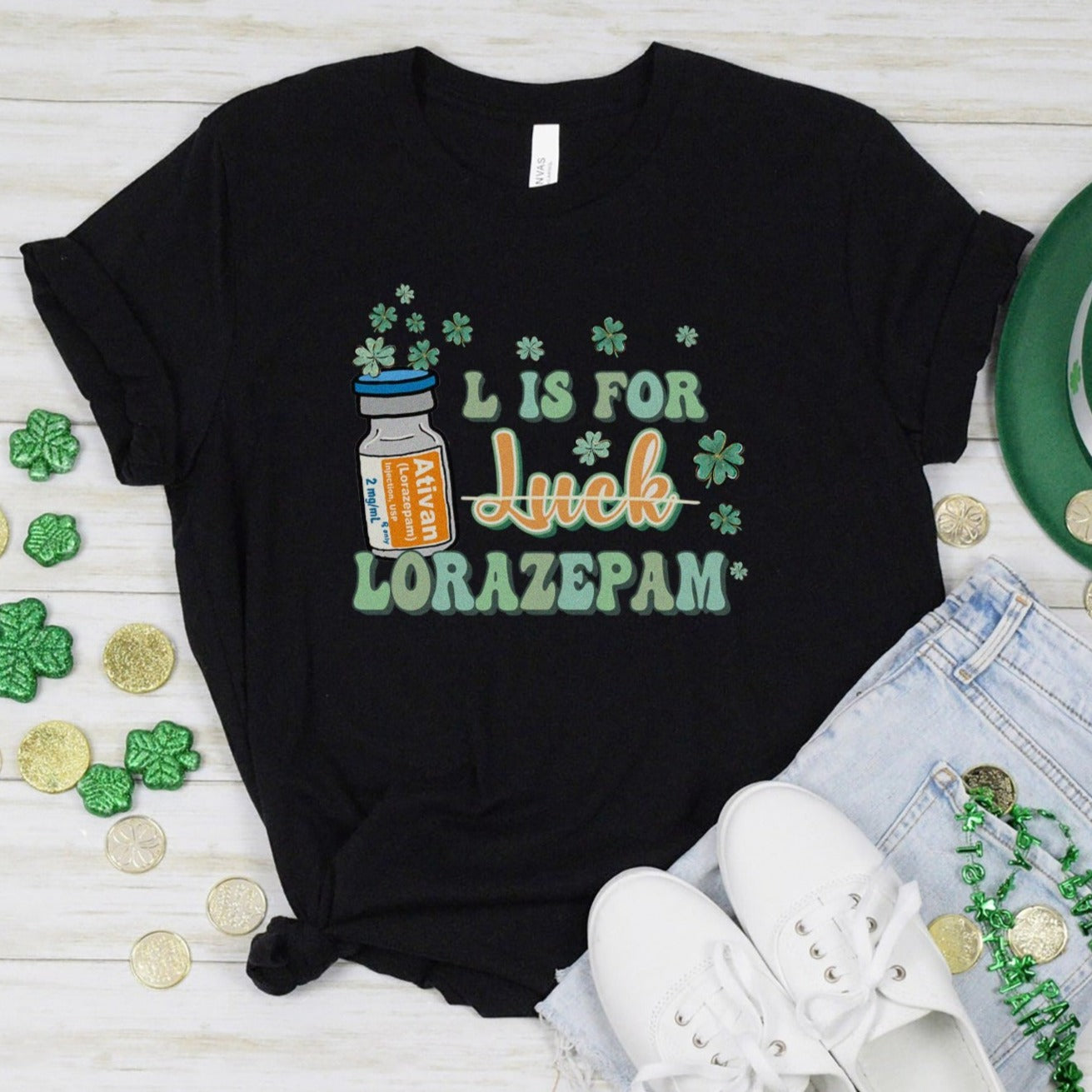 L is for Lorazepam T-Shirt