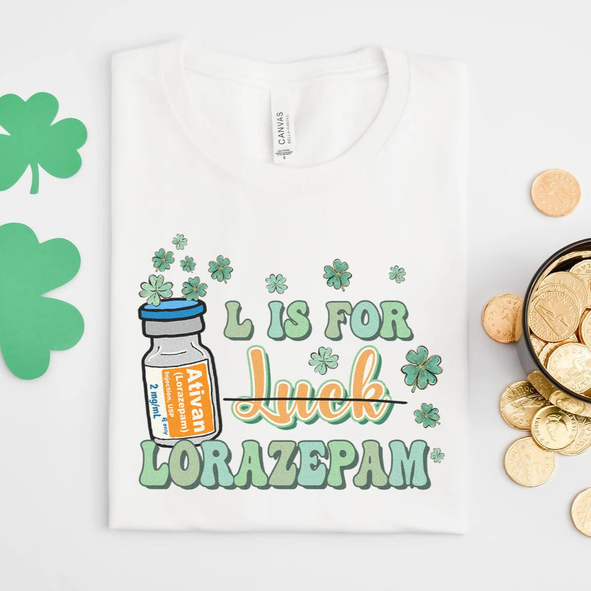 L is for Lorazepam T-Shirt