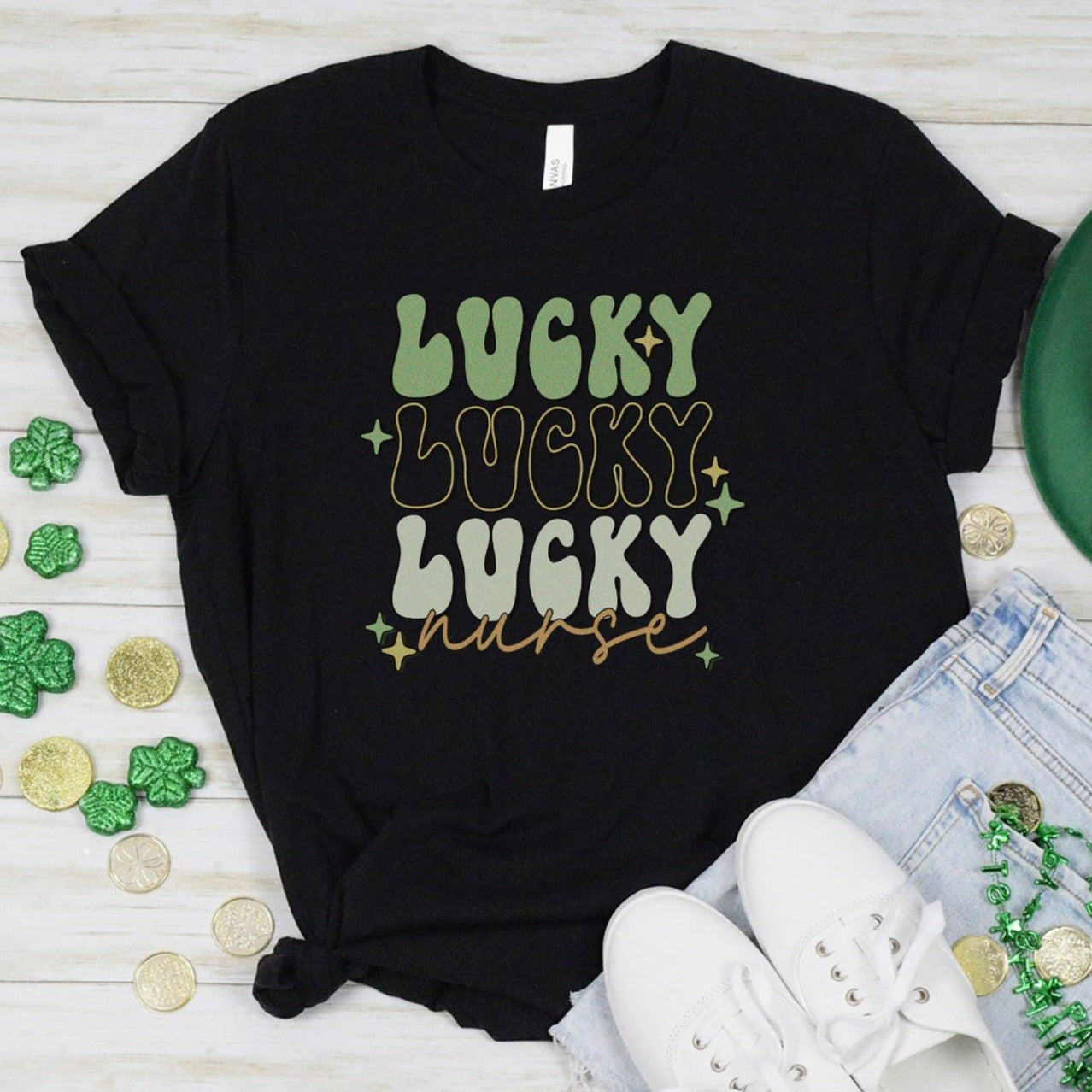 Retro Lucky Nurse T-Shirt