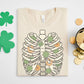 St. Patricks Day Rib Cage T-Shirt
