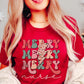 Retro Merry Nurse T-Shirt