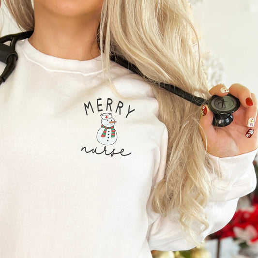 Merry Nurse Sweatshirt