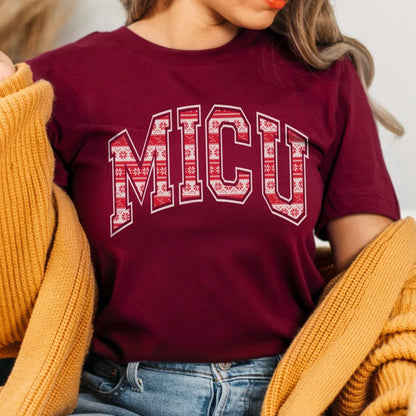 MICU Christmas Letterman T-Shirt