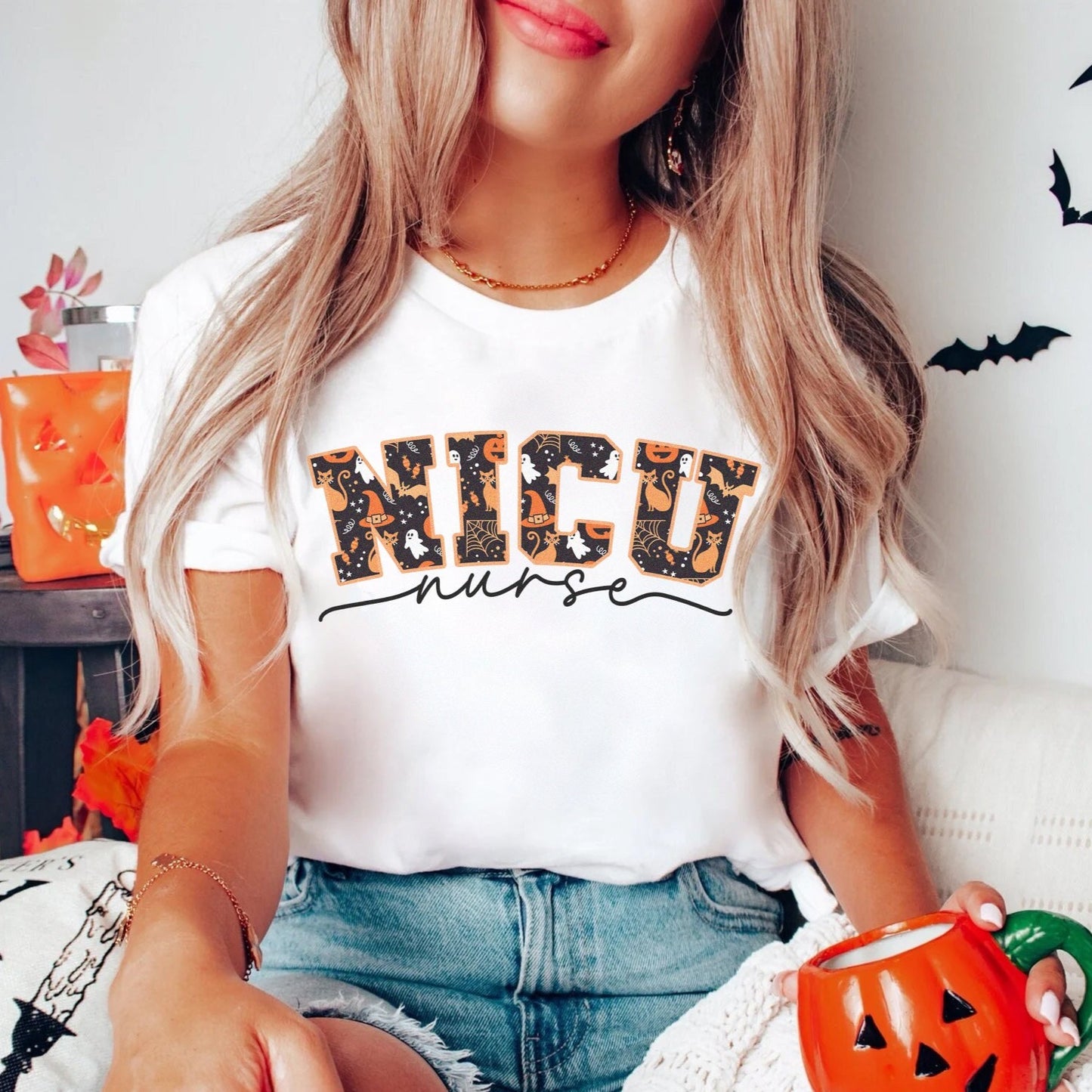 NICU Nurse Halloween Shirt