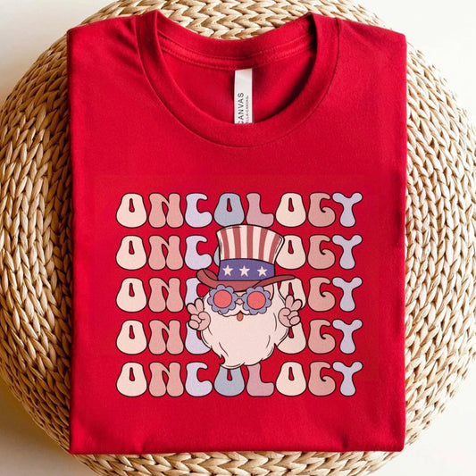 Retro Uncle Sam Oncology T-Shirt