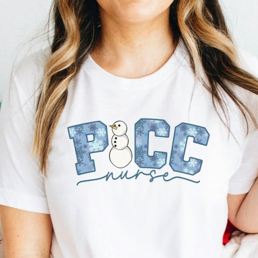 PICC Nurse Christmas T-Shirt
