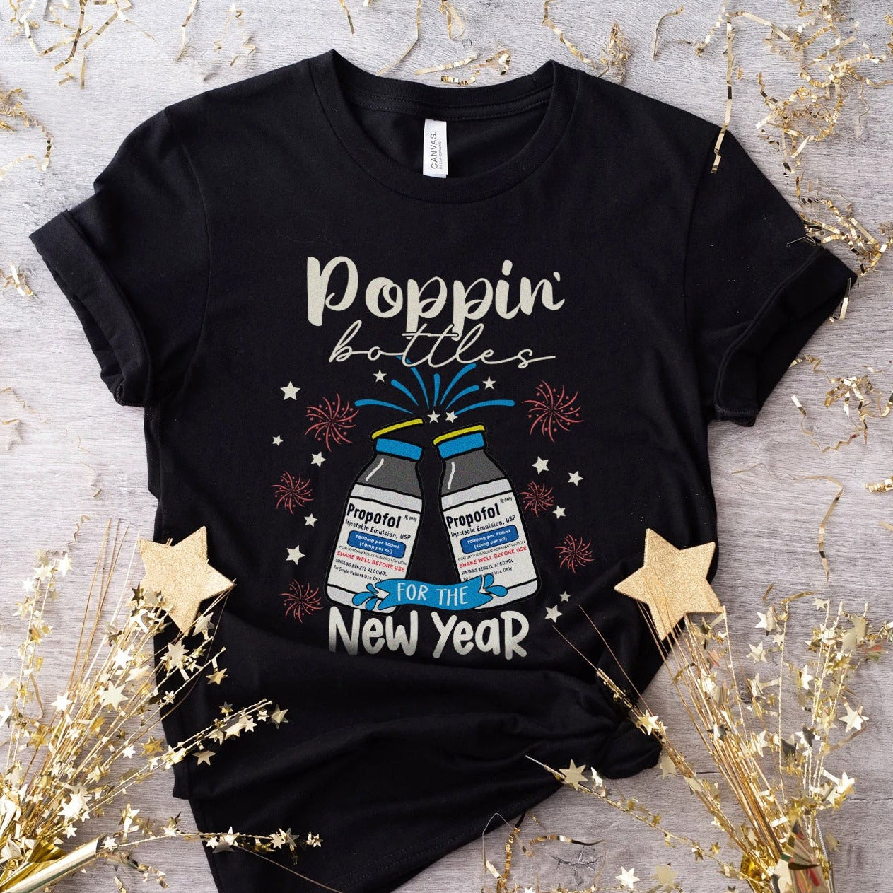 Poppin Bottles New Year T-Shirt