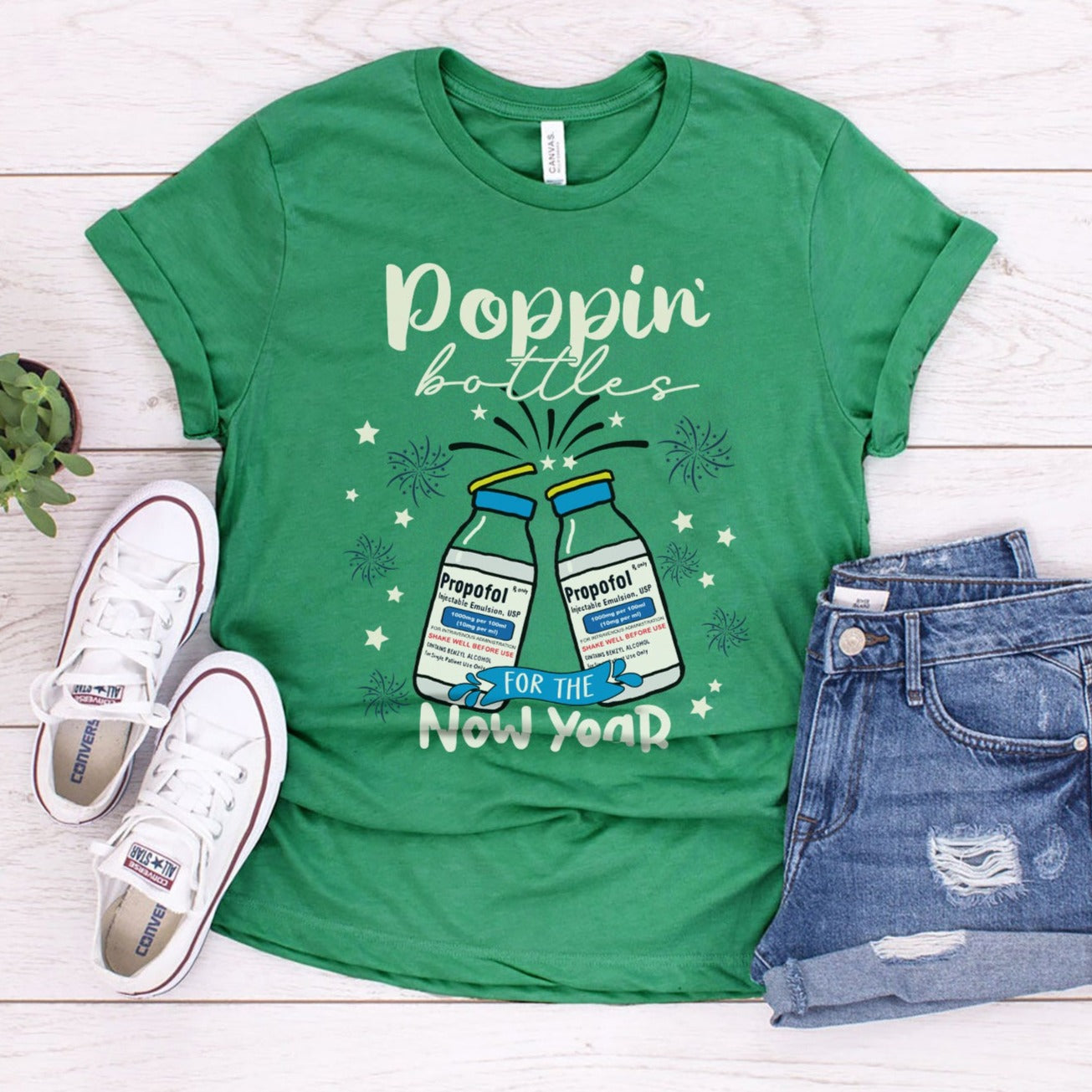 Poppin Bottles New Year T-Shirt