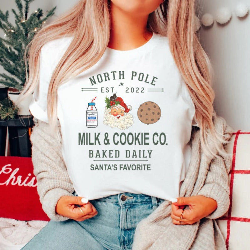 North Pole Milk & Cookie Co. T-Shirt