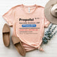 Propofol Label T-Shirt