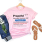 Propofol Label T-Shirt