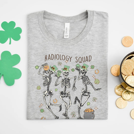 Radiology Squad St Patricks Day T-shirt